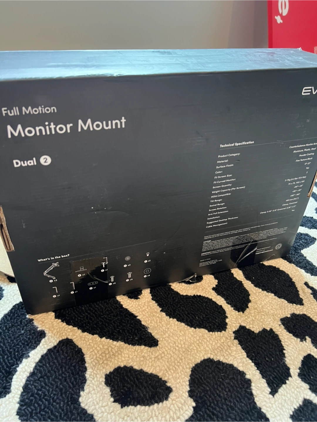 EVED Full Motion Dual Monitor Mount - photo 3