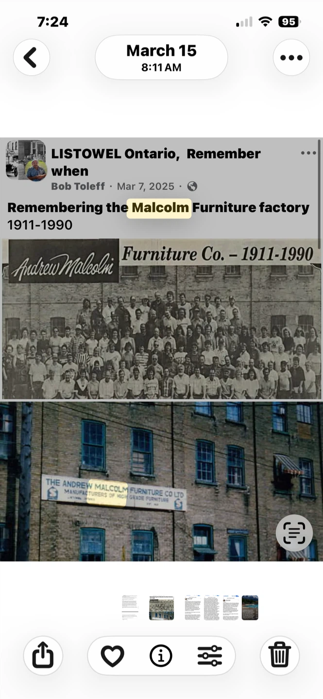 Vintage Malcolm Furniture Bed Frame - photo 2