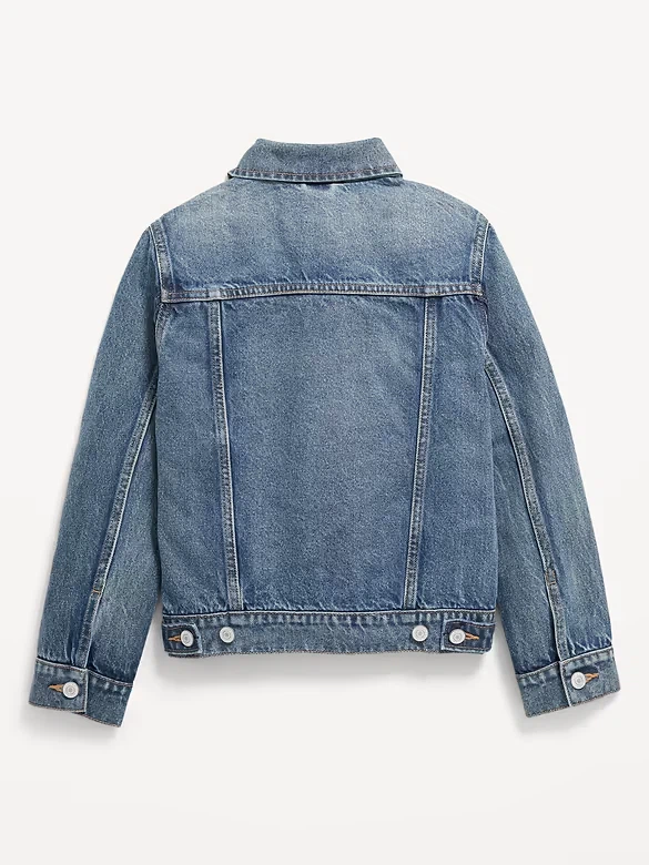 [NEW] Old Navy Distressed Denim Jacket - Medium - photo 3