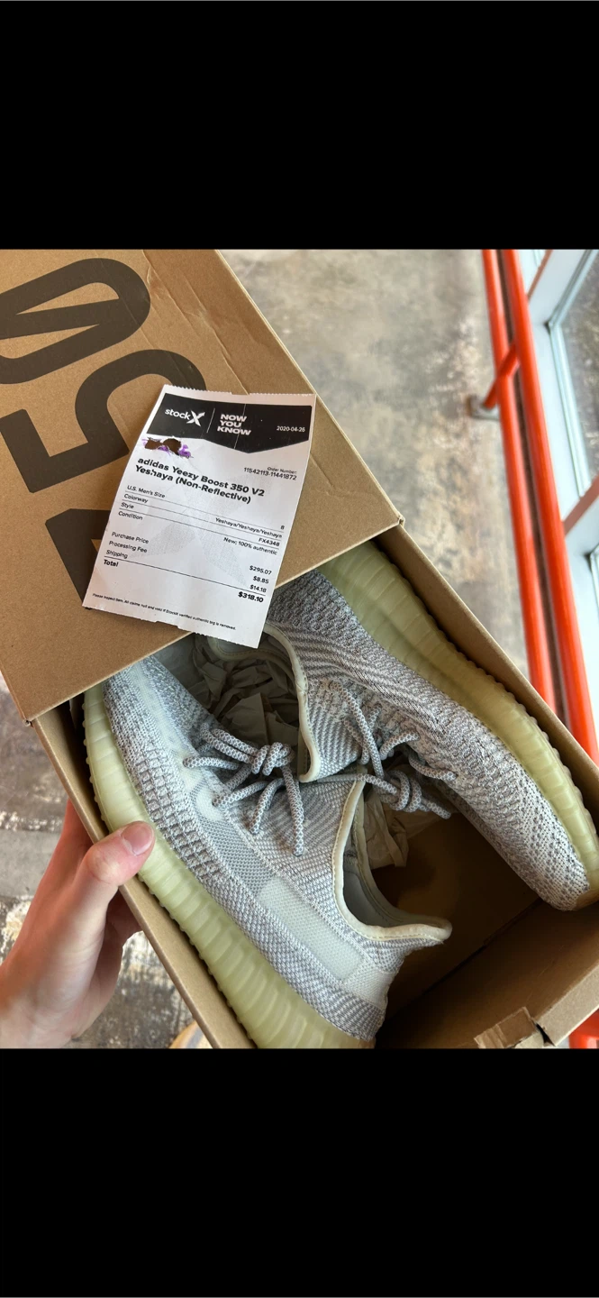 Adidas Yeezy 350 Yeshaya size 8 W RECEIPT & BOX