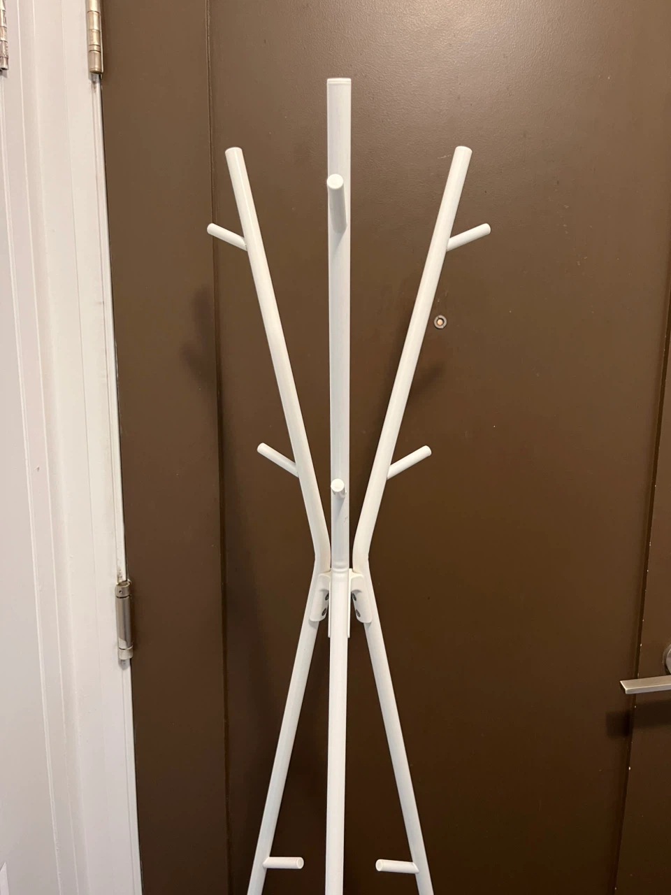 IKEA White Tree Coat Rack Stand - photo 2