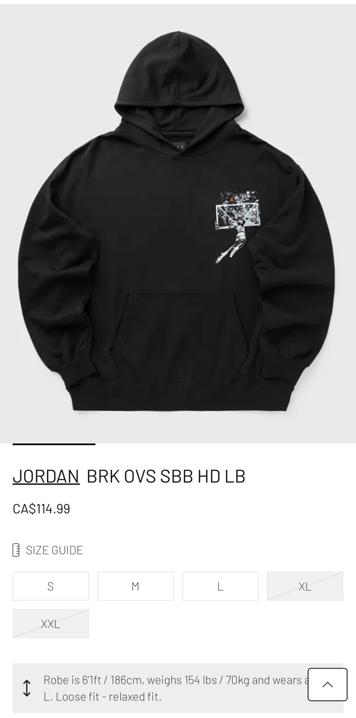 Jordan Brooklyn Men's Oversized Pullover - photo 3