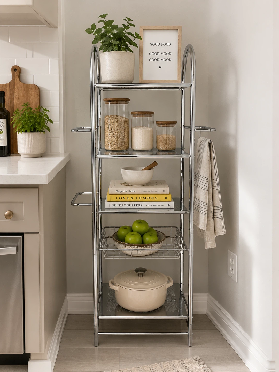 4-Tier Storage Rack