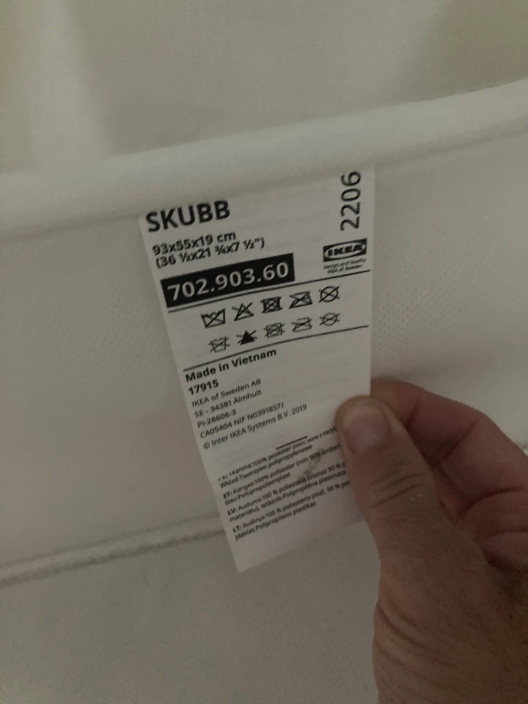 IKEA SKUBB Storage Boxes (2 Pack) - photo 2
