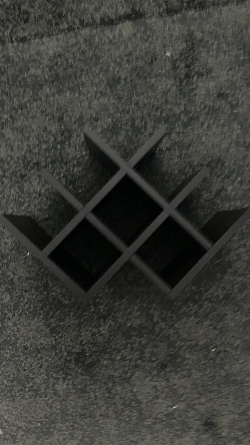 Black Wine Rack