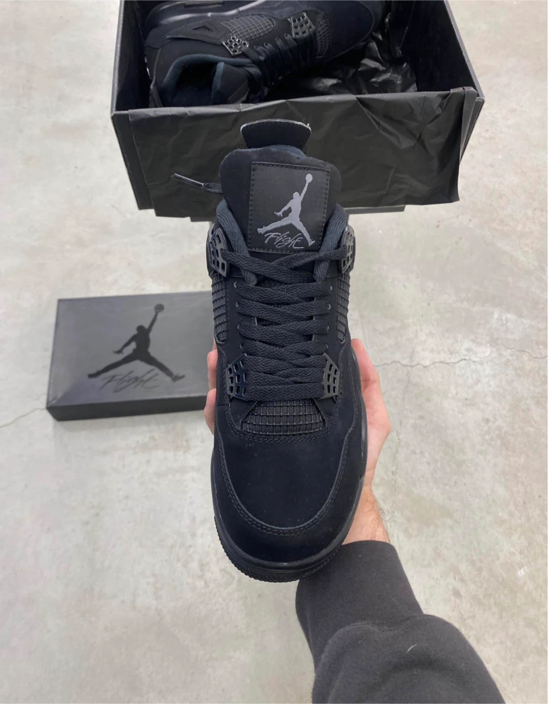 Jordan 4 black cats - photo 2