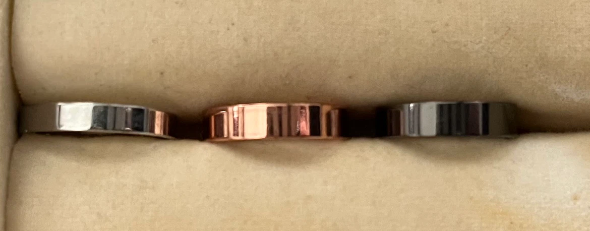 Metal ring set