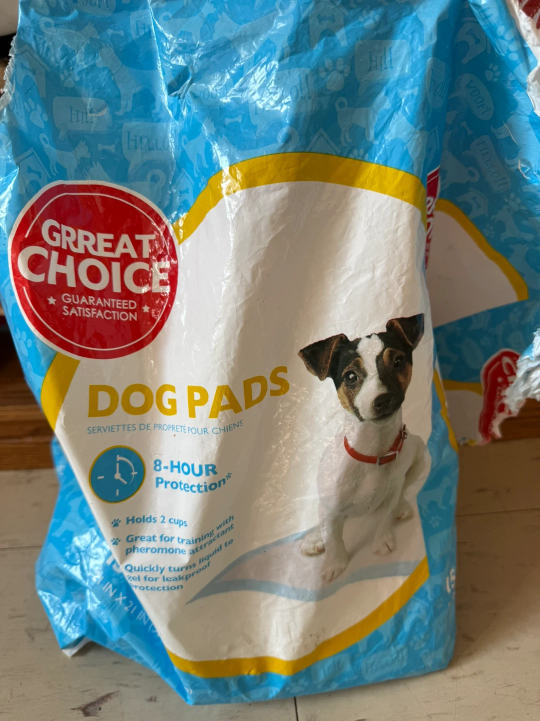 Great Choice Dog Pads(37 pads remaining)