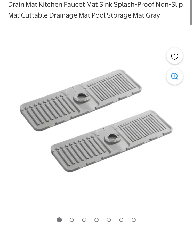 Sink Faucet Drain Mat - photo 4