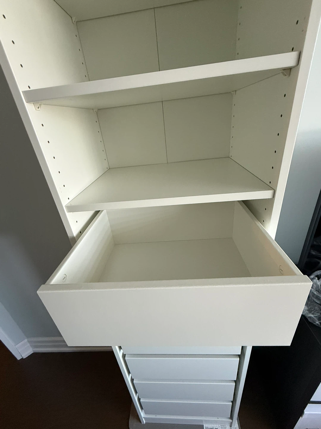 IKEA PAX Wardrobe Frame with KOMPLEMENT Drawers - photo 2