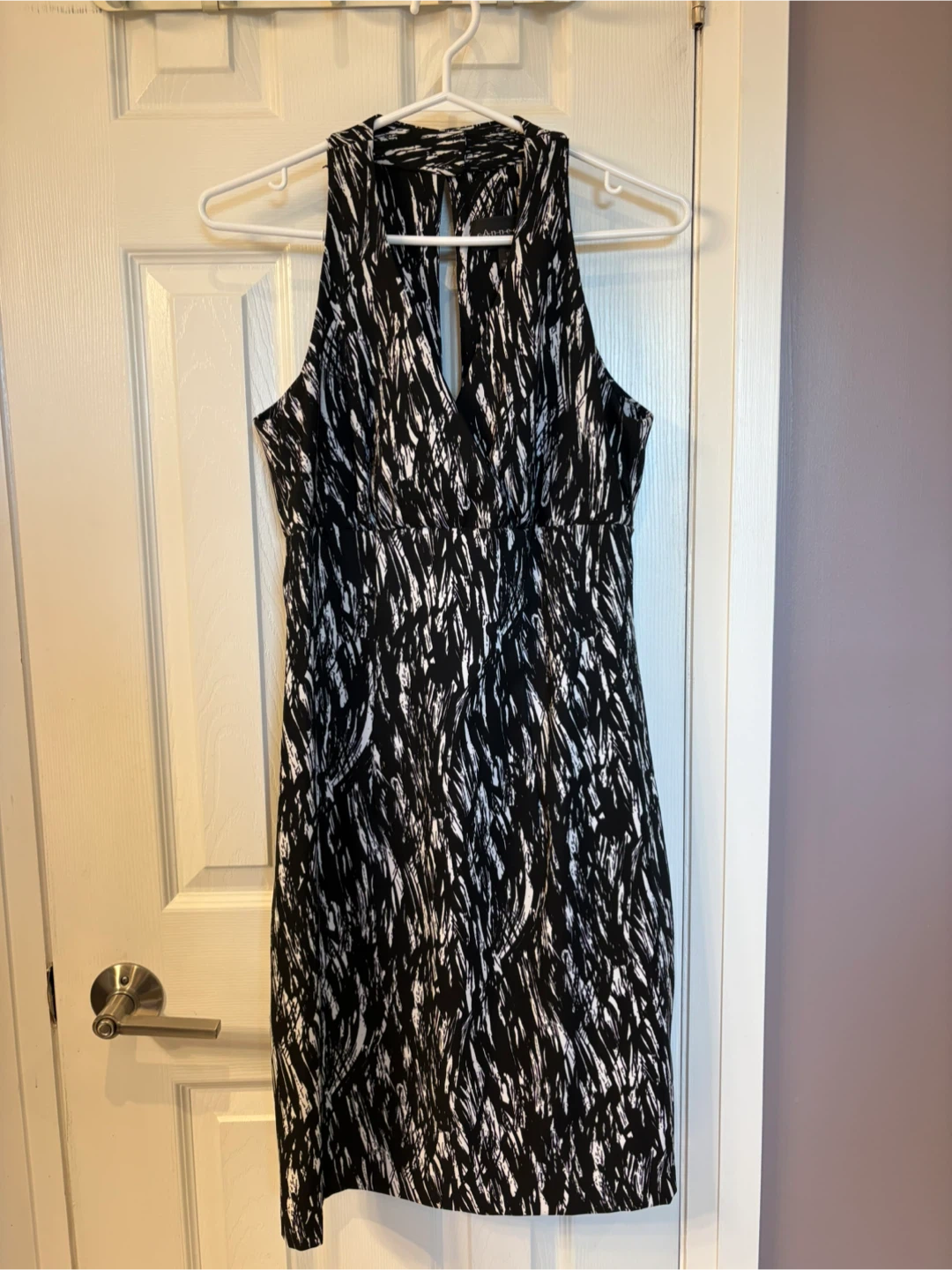 Black and white  halter dress - photo 2