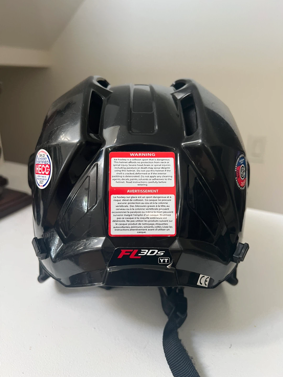 Black CCM FL30s Hockey Helmet - photo 2