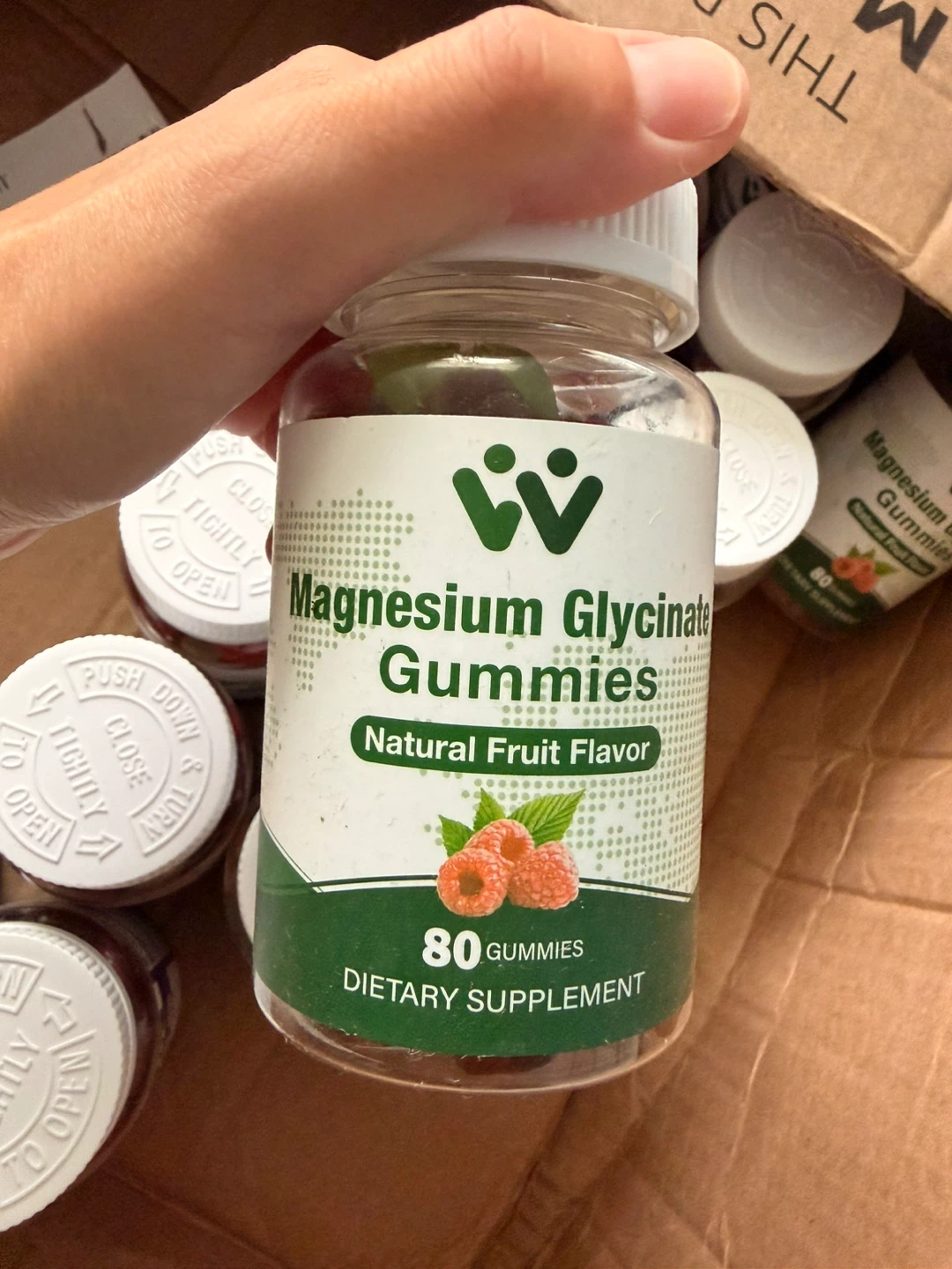Magnesium Glycinate Gummies - 80 Count