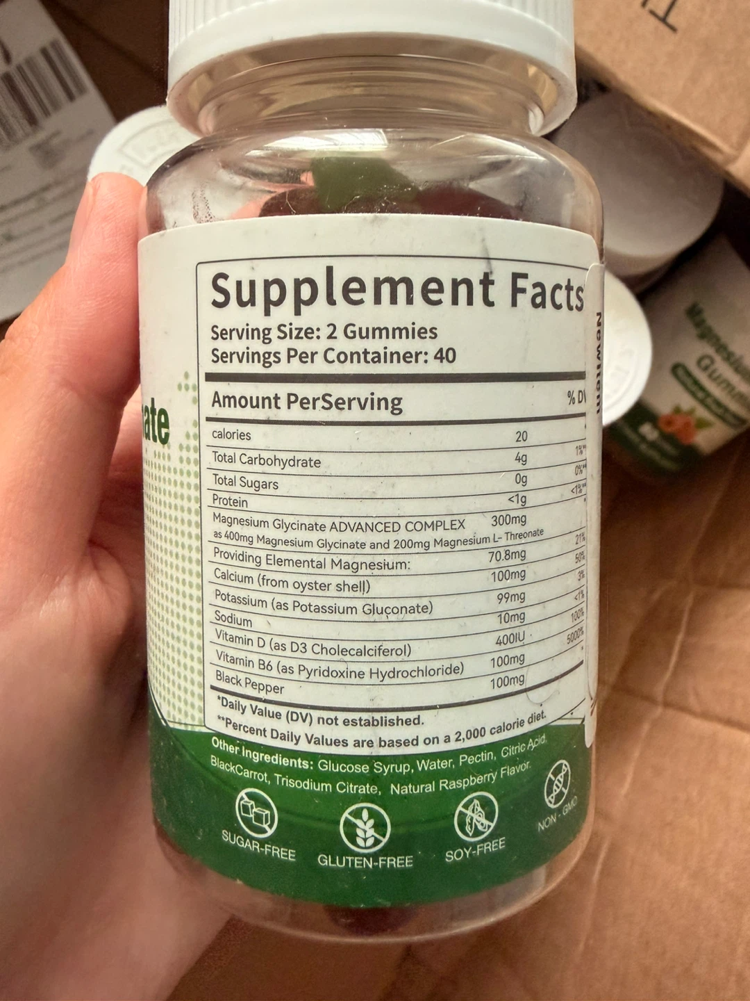 Magnesium Glycinate Gummies - 80 Count - photo 2