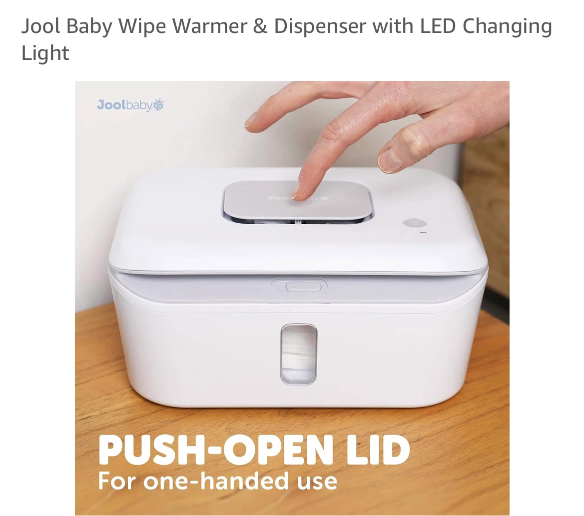 Jool Baby Wipe Warmer & Dispenser with LED Changing Light - photo 3
