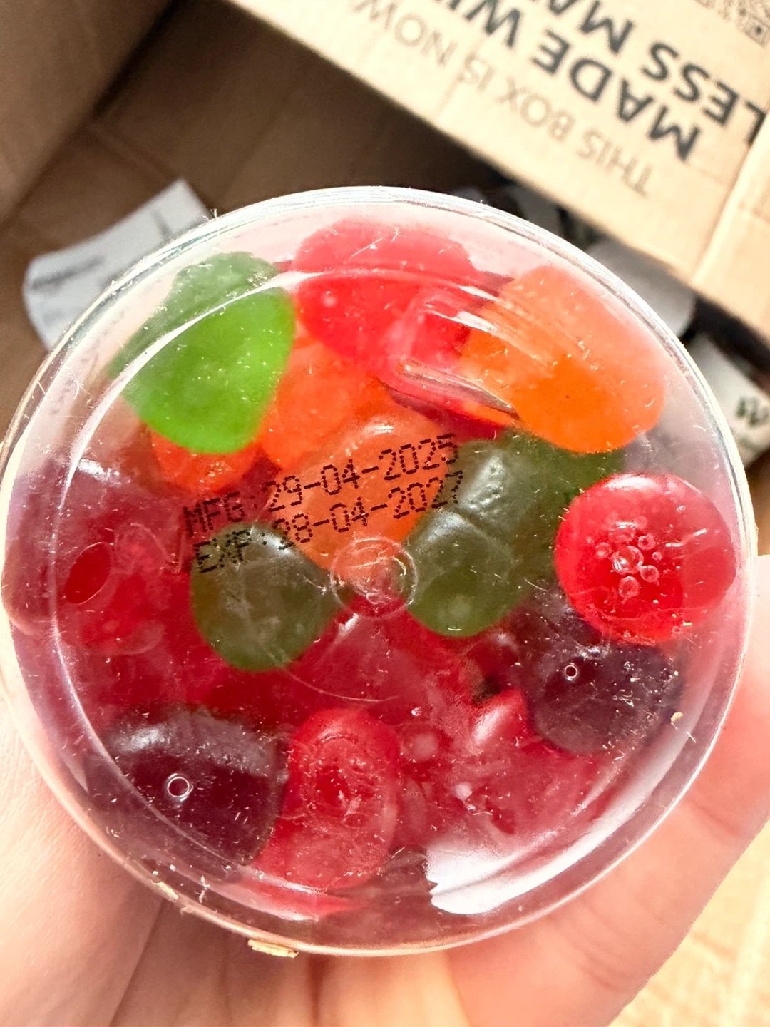 GRNSPORT Hemp Gummies Tropical Fruit Flavor - 80 Count - photo 3