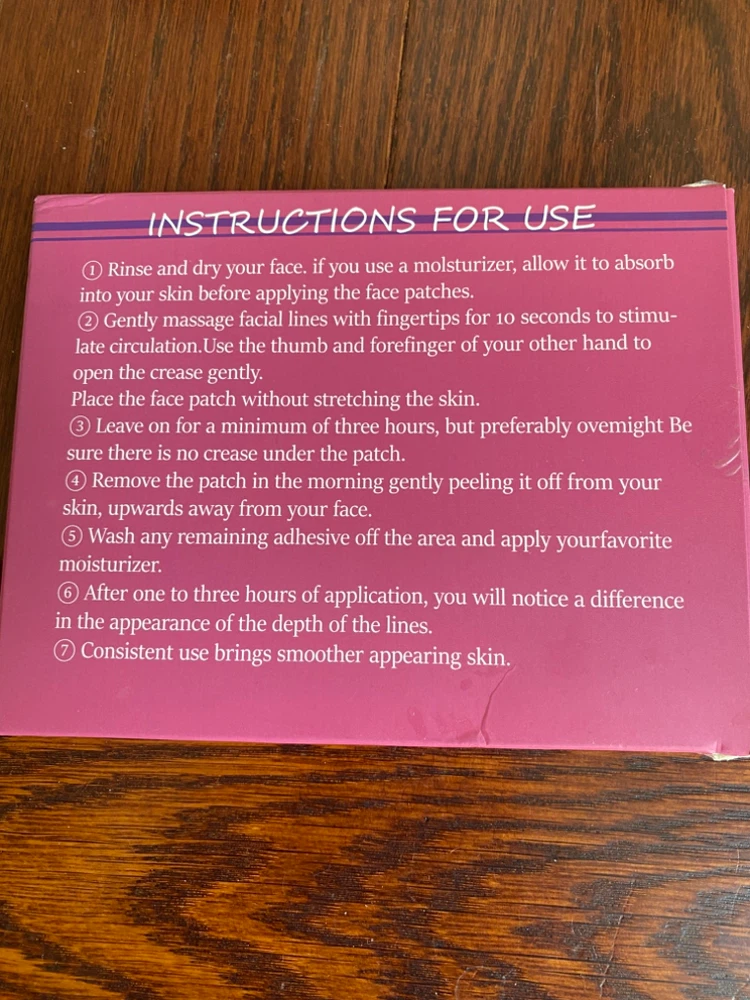 ADCEFTP Face Wrinkle Patches - photo 4
