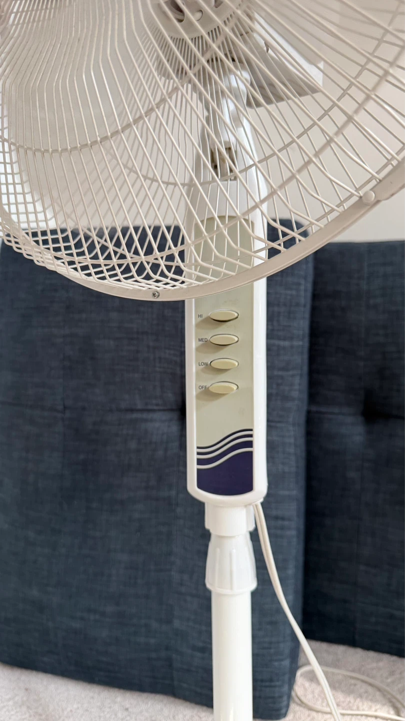 FC Oscillating Pedestal Fan - White - photo 3