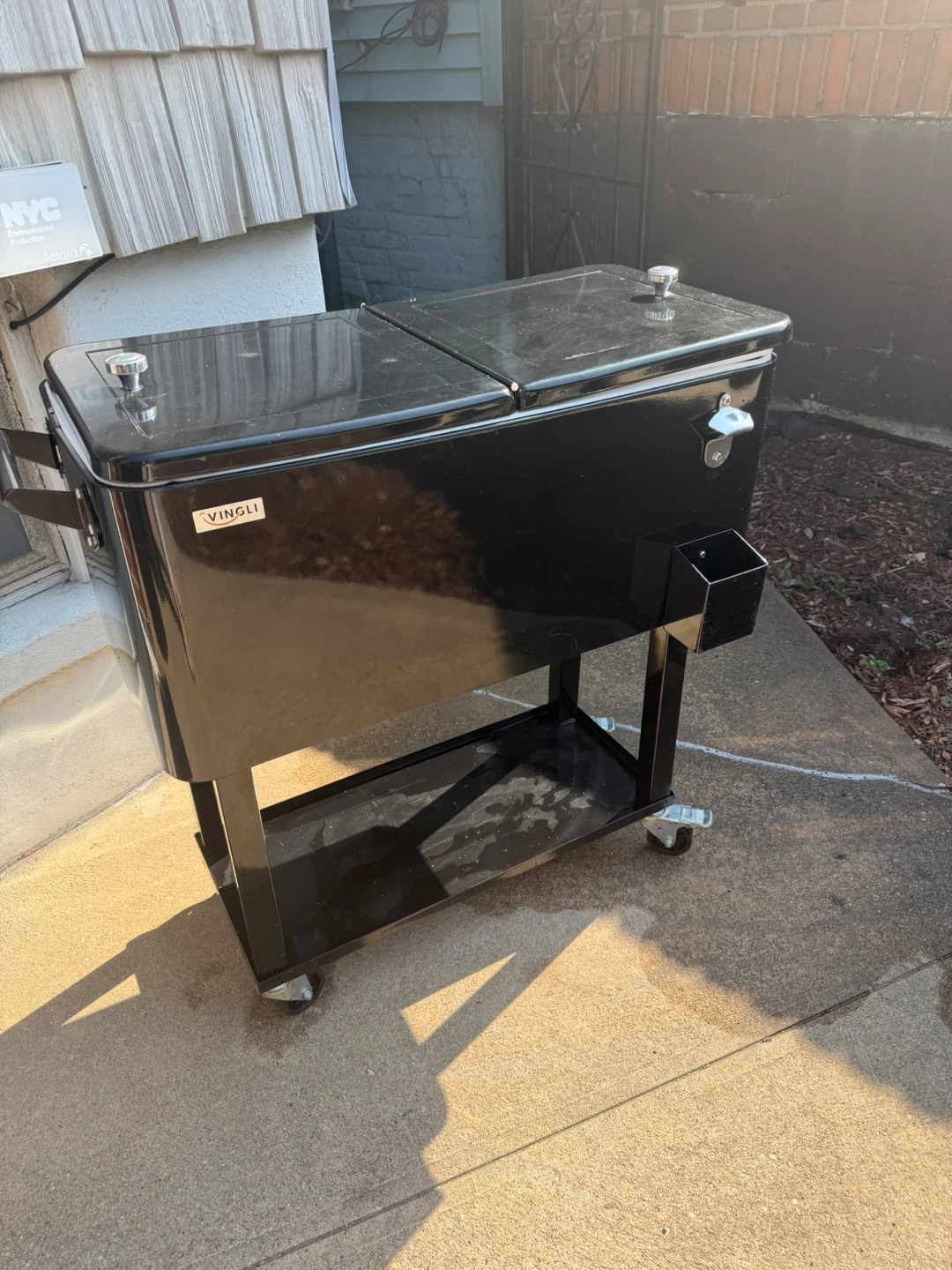 Vingli Rolling Cooler Cart