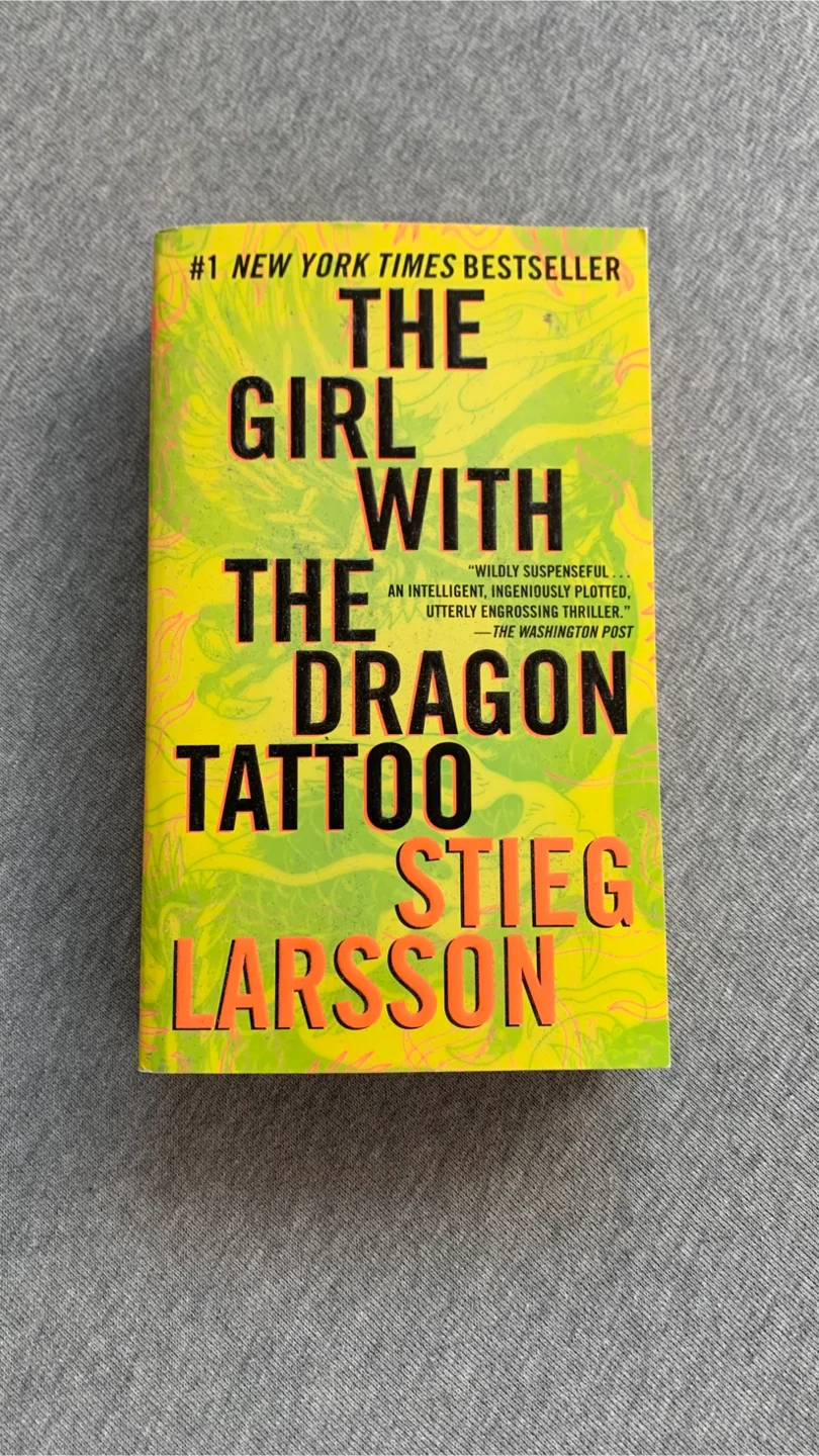 The Girl With The Dragon Tattoo - Paperback Book