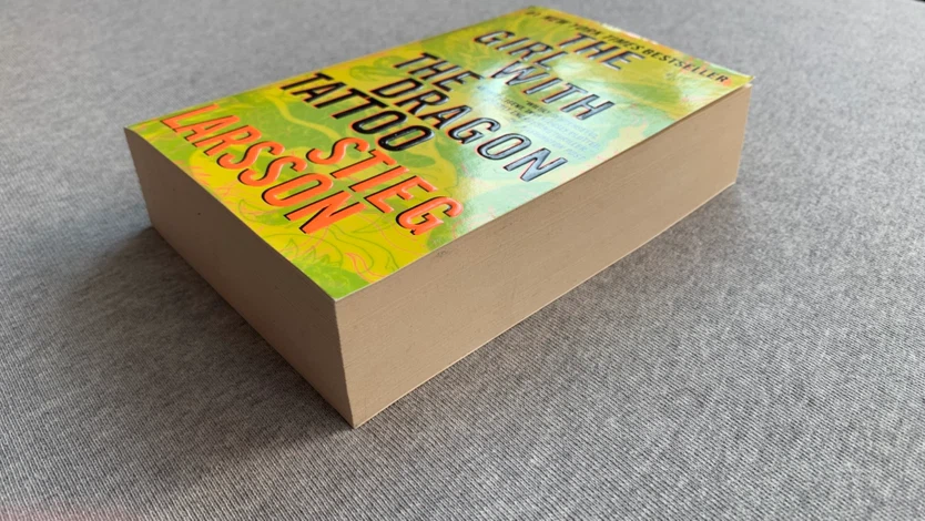 The Girl With The Dragon Tattoo - Paperback Book - photo 3