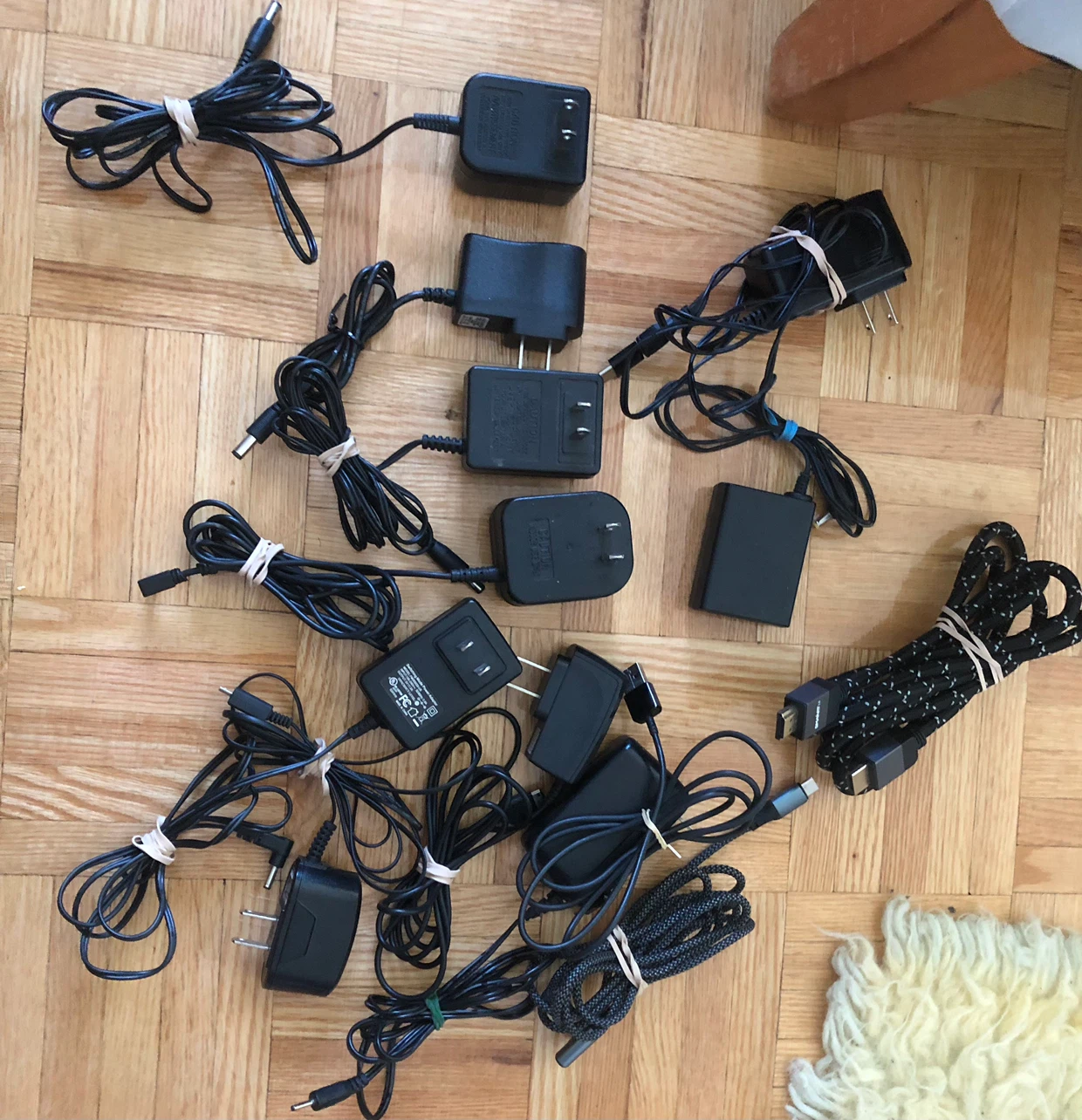 Assorted Power Adapter Cables