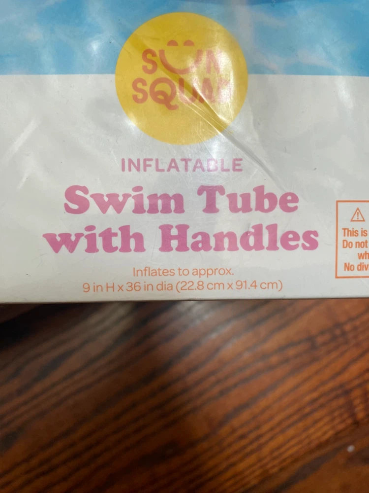 Sun Squad Inflatable Swim Tube with Handles - 36" - photo 5