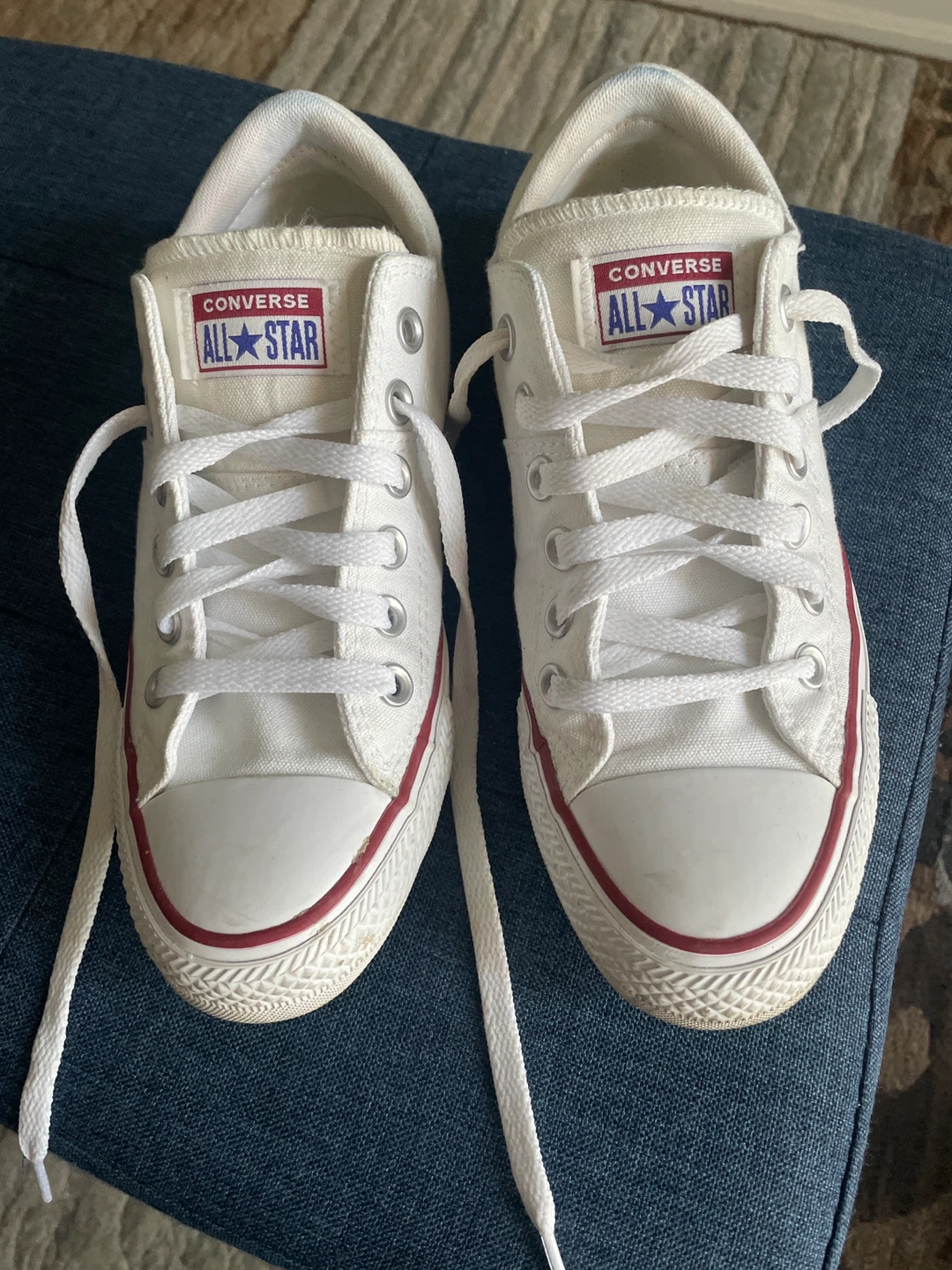 White Converse All-Star Low Top Sneakers