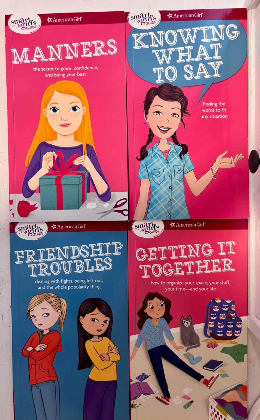 American Girl Smart Girls Guide Books Set (4)