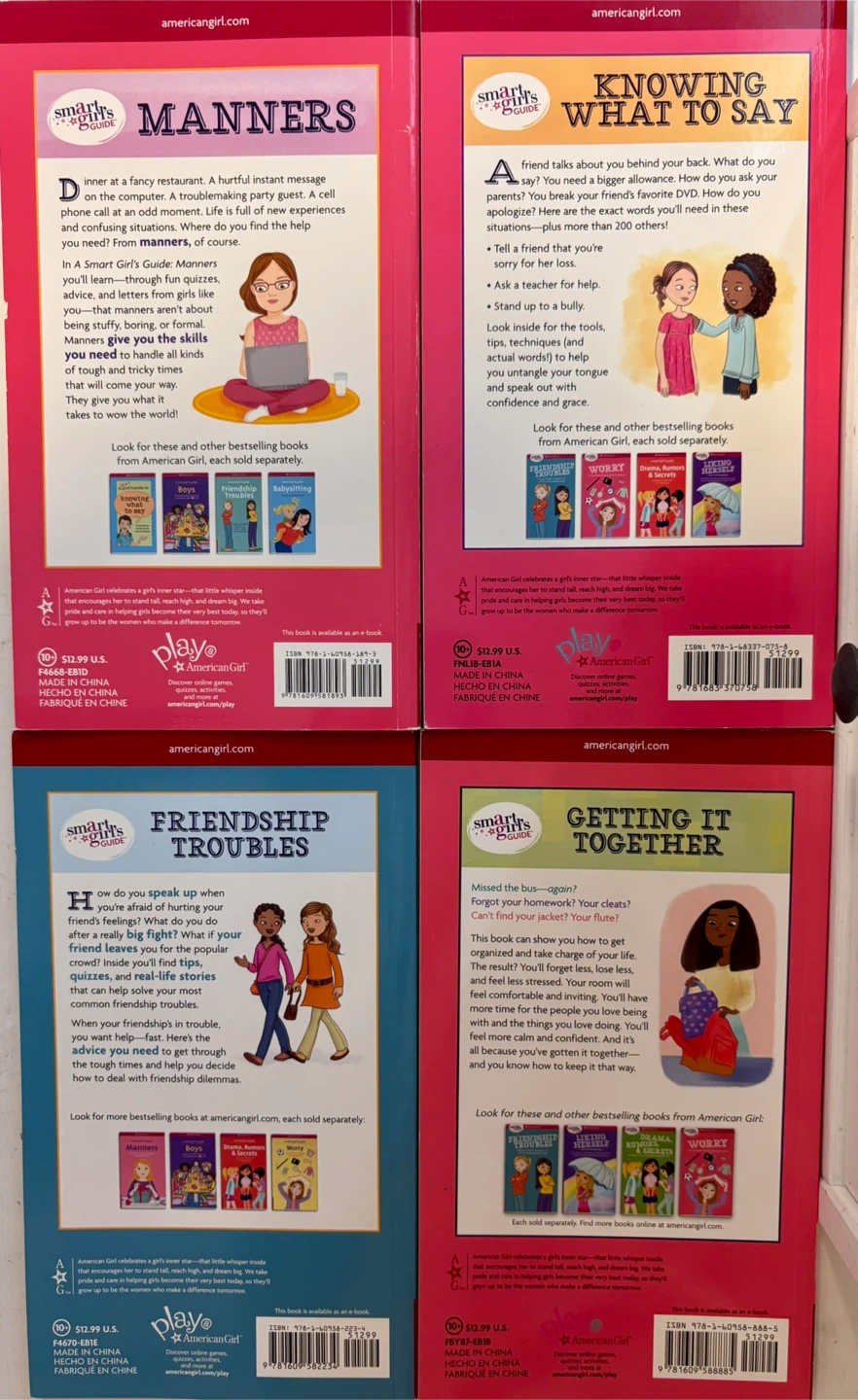 American Girl Smart Girls Guide Books Set (4) - photo 2