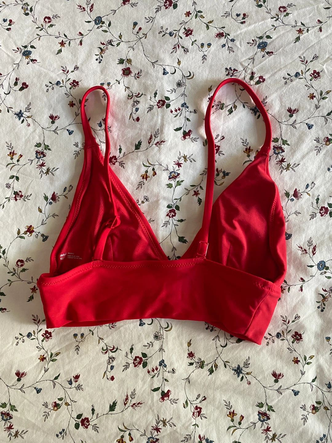 Aerie Red Triangle Bikini Top - photo 2
