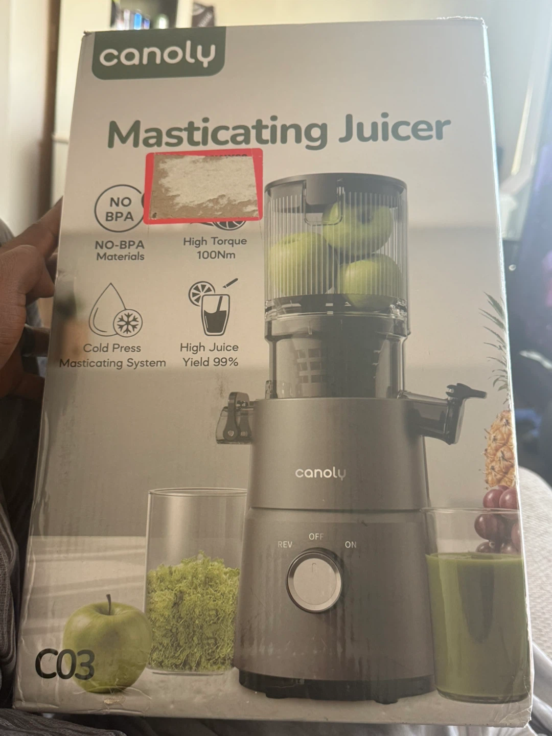 Canoly masticating juicer - photo 3