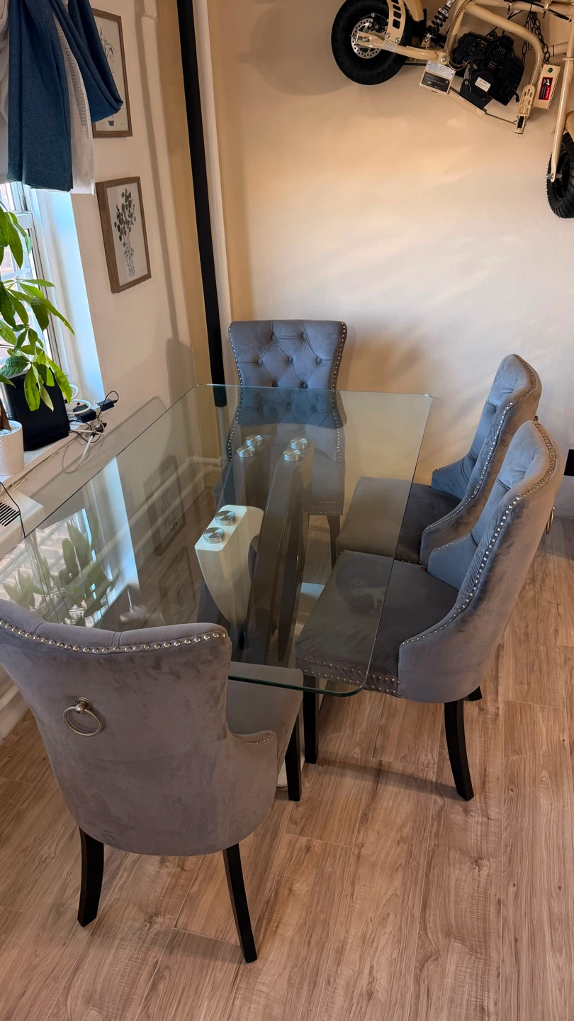 Comedor con mesa de cristal - photo 4