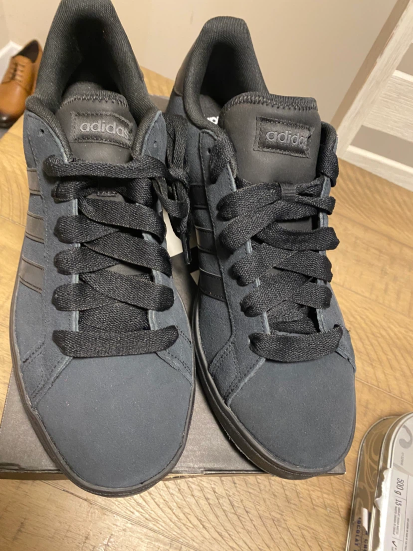Brand new Adidas Black Suede Sneakers - photo 2