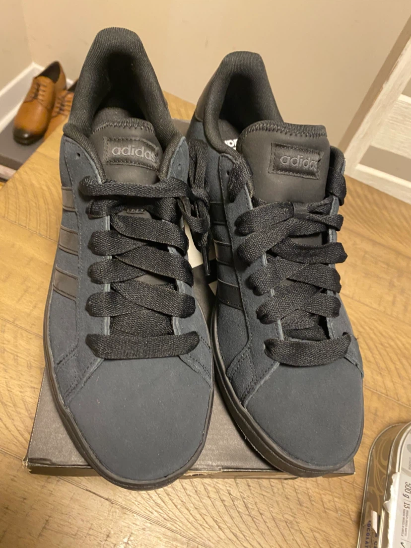 Brand new Adidas Black Suede Sneakers - photo 3