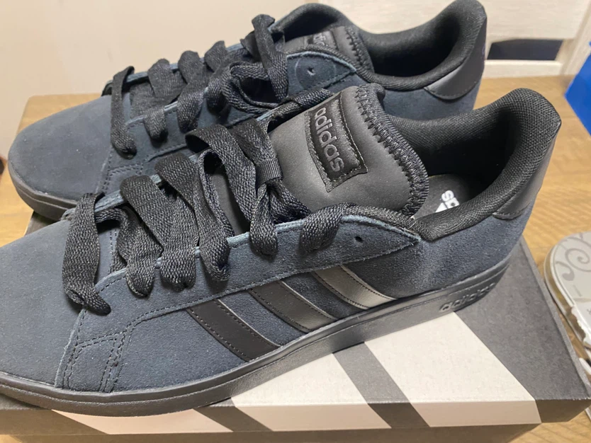 Brand new Adidas Black Suede Sneakers - photo 4