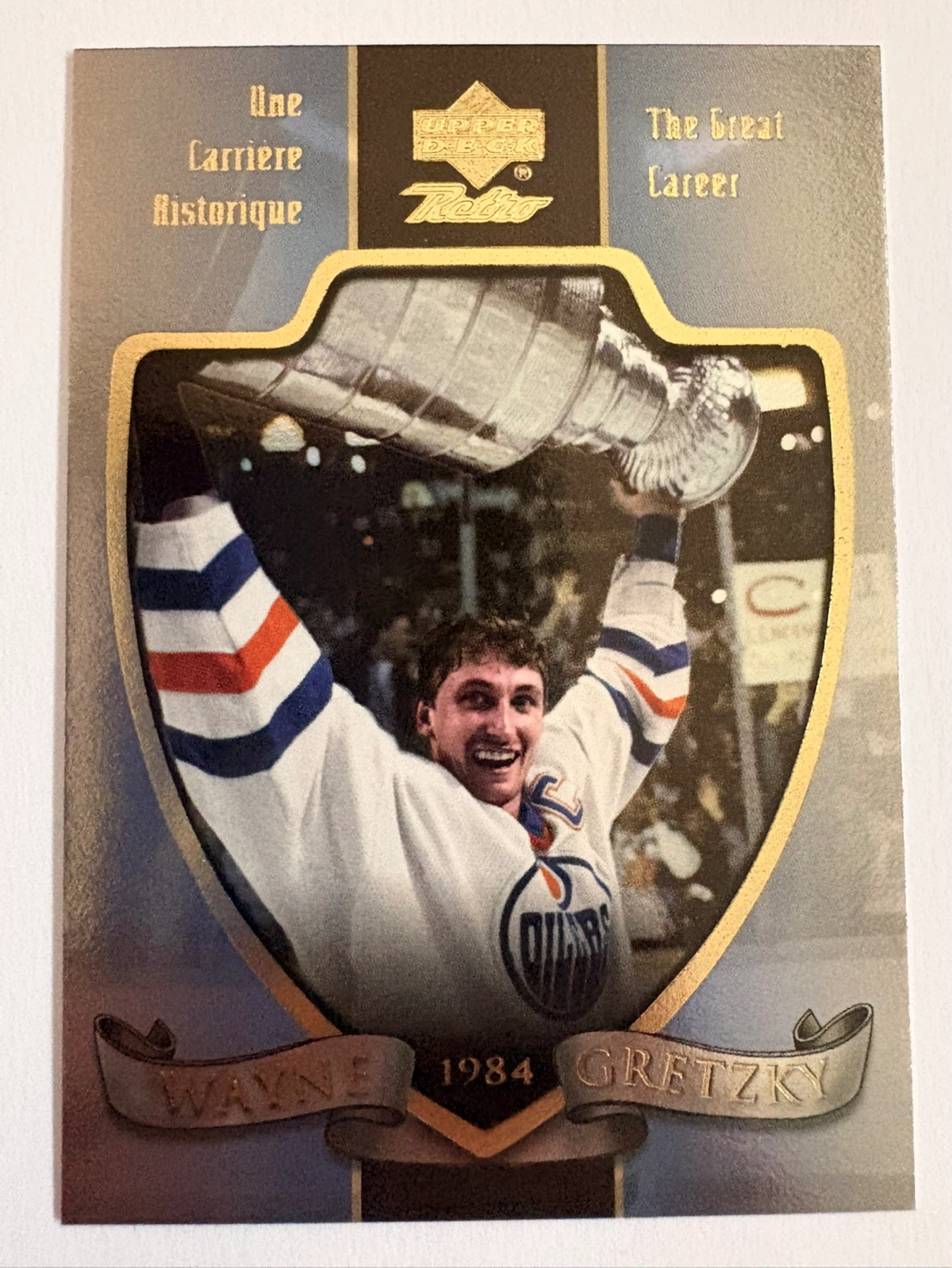 Wayne Gretzky Upper Deck Trading Card