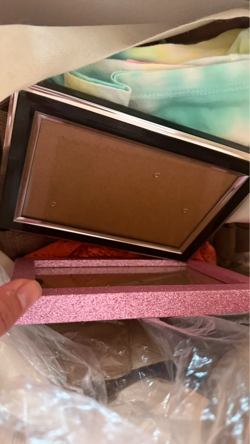 Pink Glitter Picture Frame/assorted