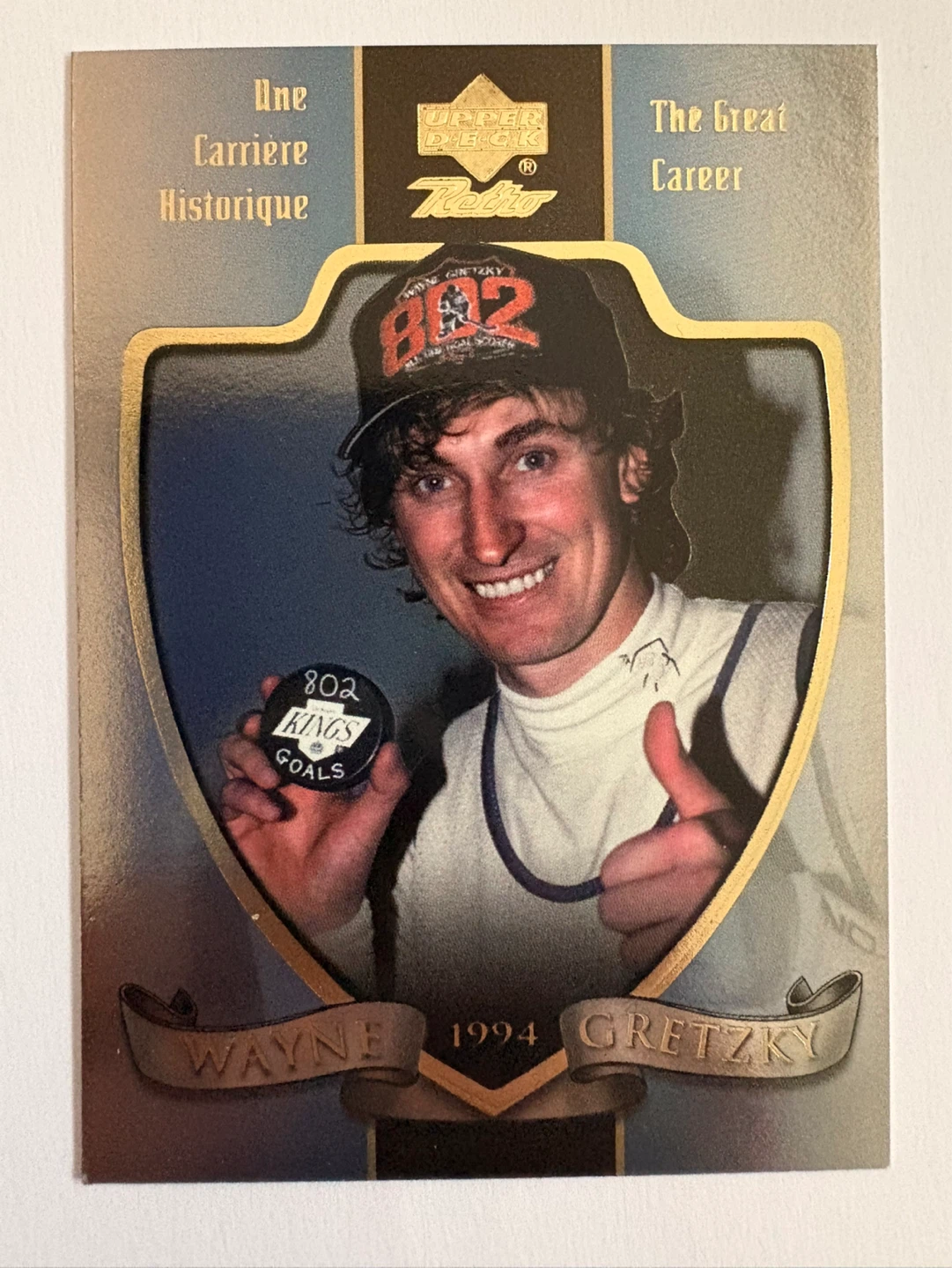 Wayne Gretzky 1999 Upper Deck Collector's Choice Card