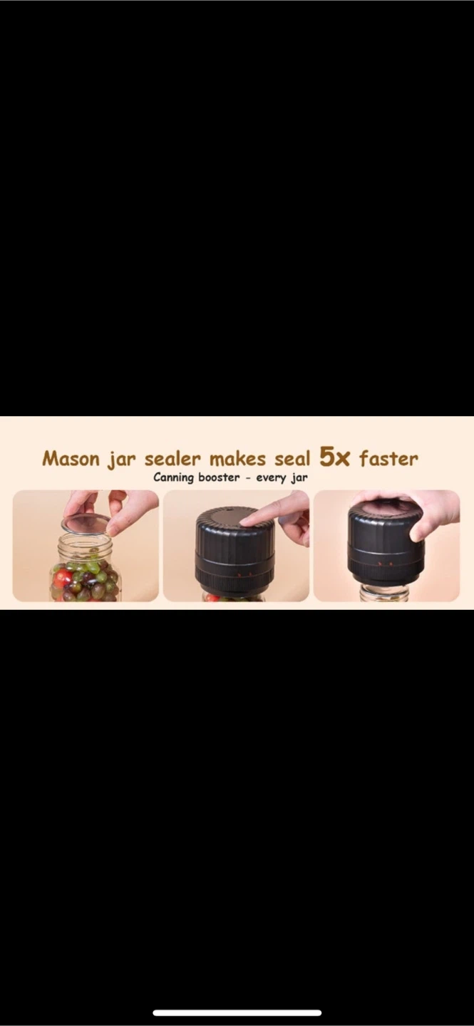 New Mason Jar Vacuum Sealer Kit - photo 2