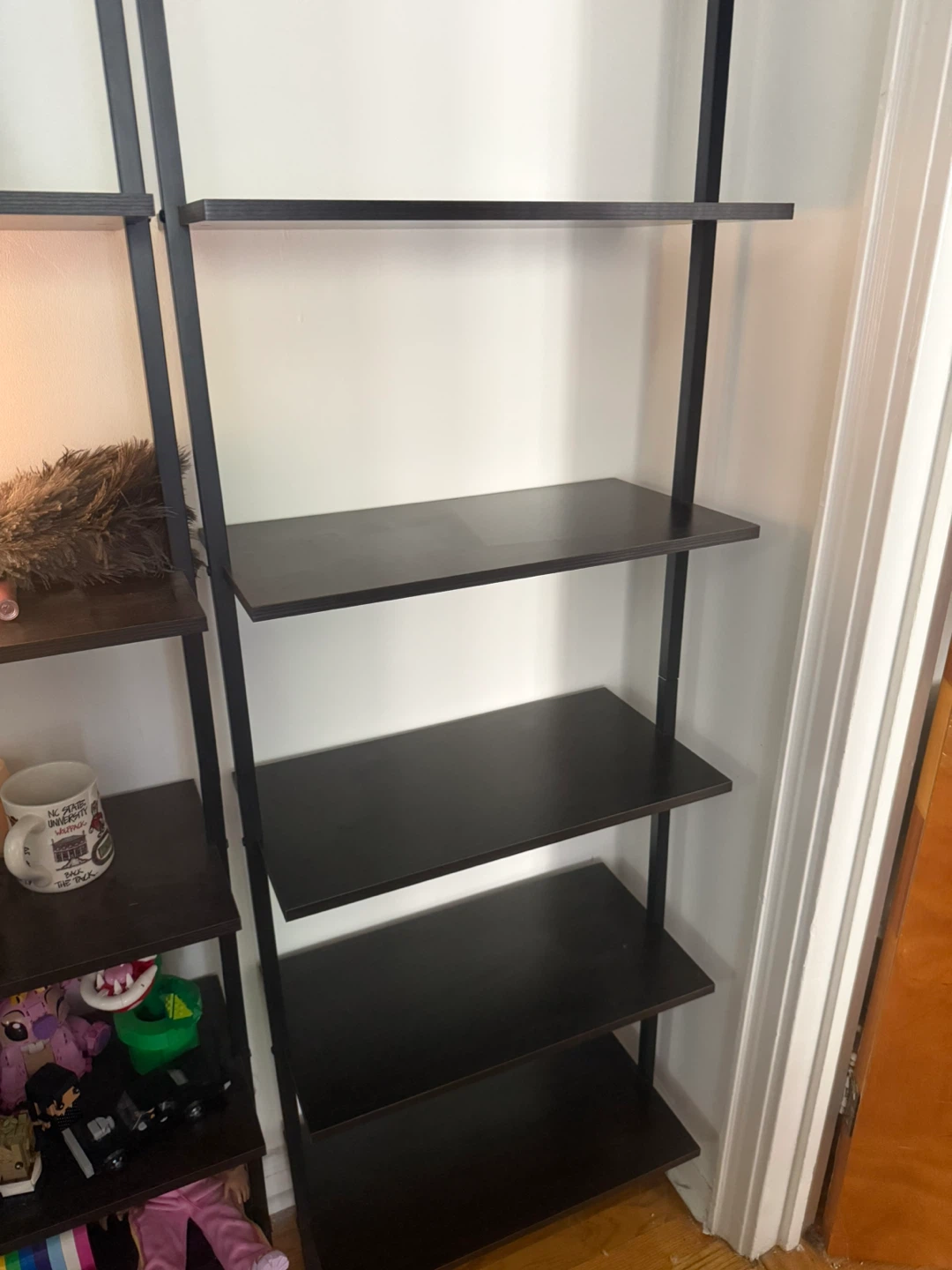 Black Open-shelve Bookcase/Storage Shelves