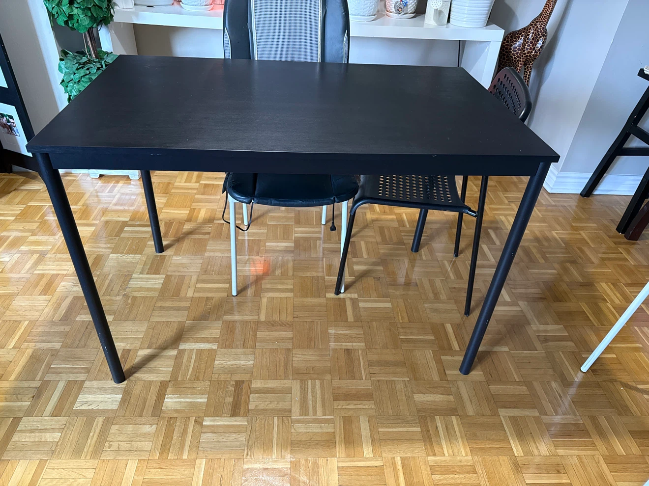 Black IKEA Dining Table