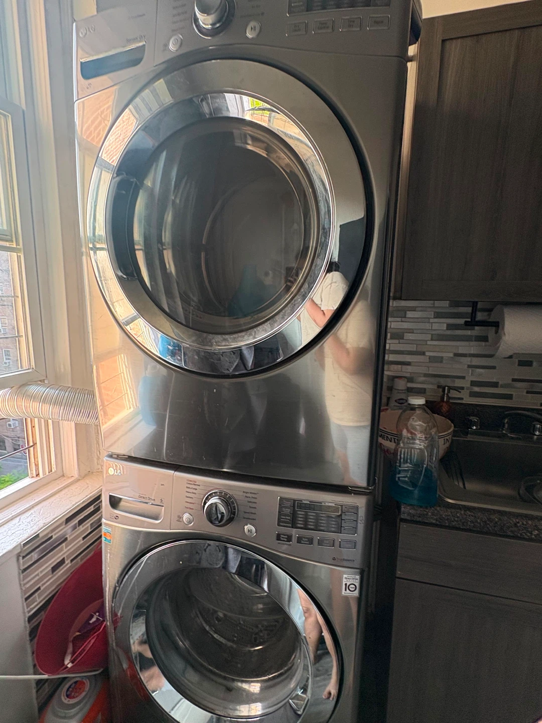 LG Washer and Dryer Stackable Set