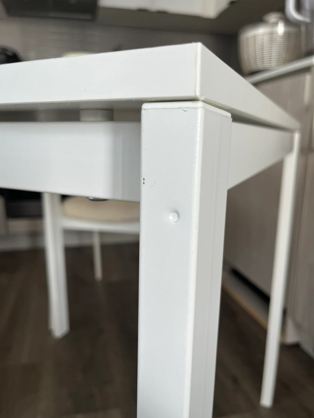 Moving!! IKEA white dining table - photo 3