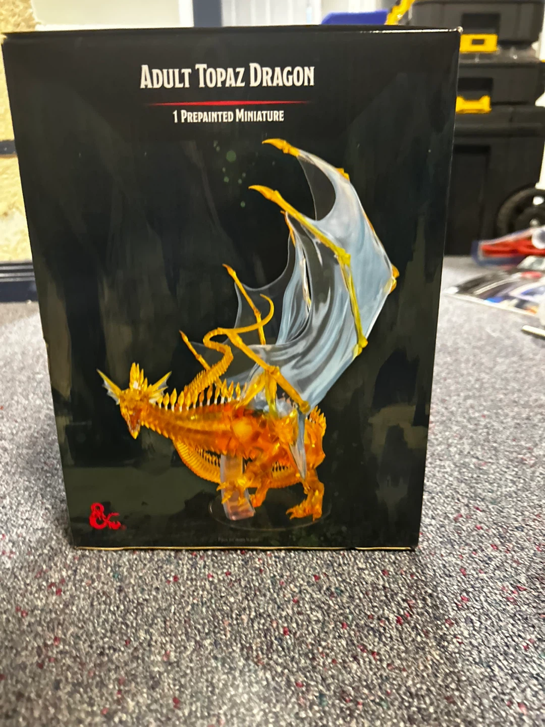 Dungeons & Dragons Icons of the Realms Adult Topaz Dragon - photo 2