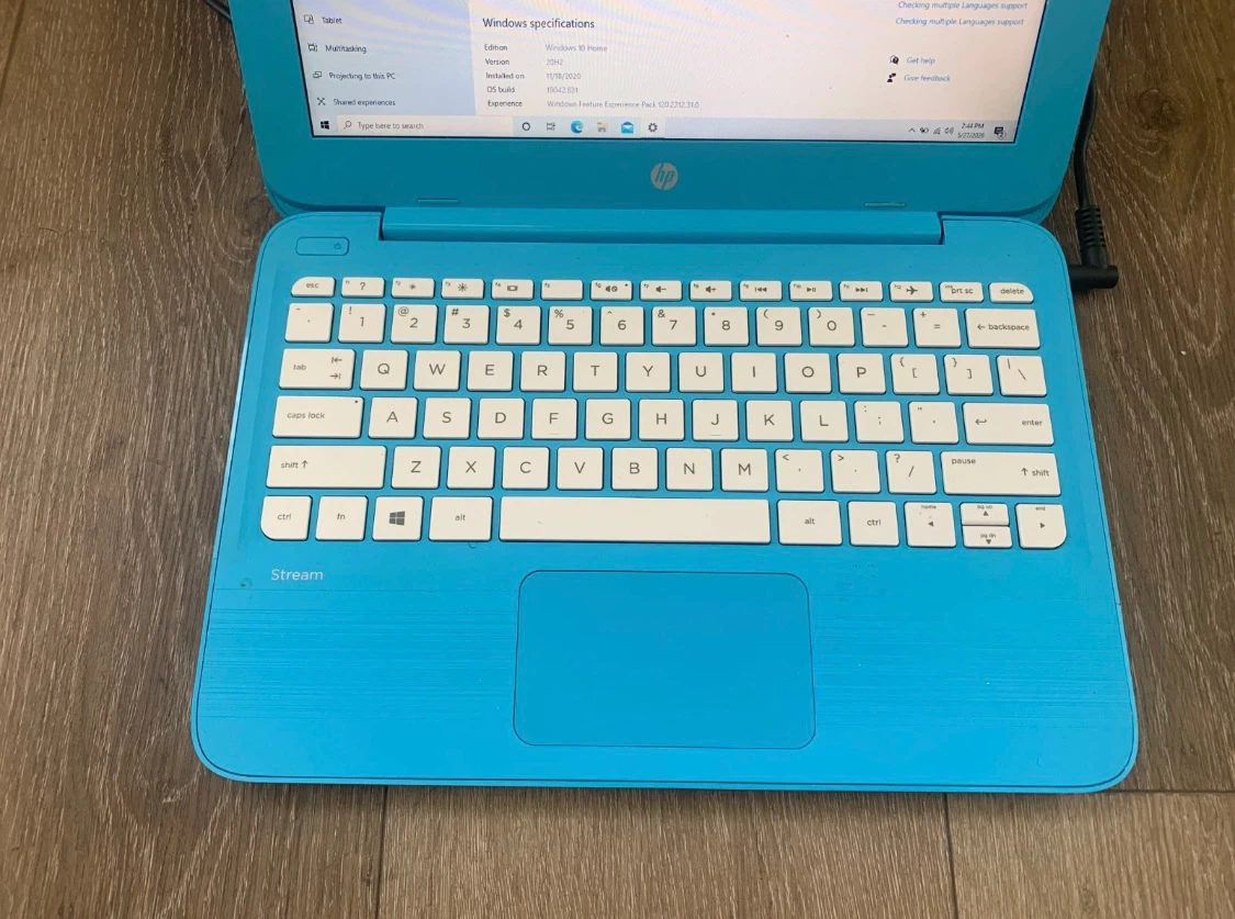 HP Stream Blue Laptop - photo 2