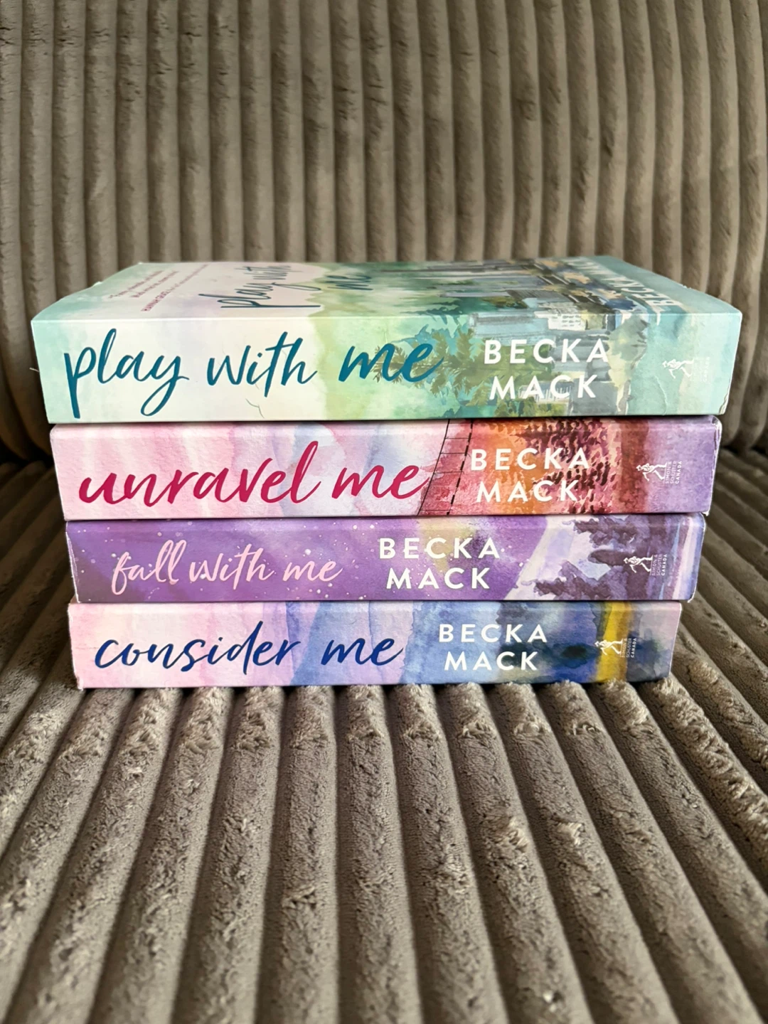 Becka Mack "Me" Series Books (Consider, Fall, Unravel, Play) - photo 2