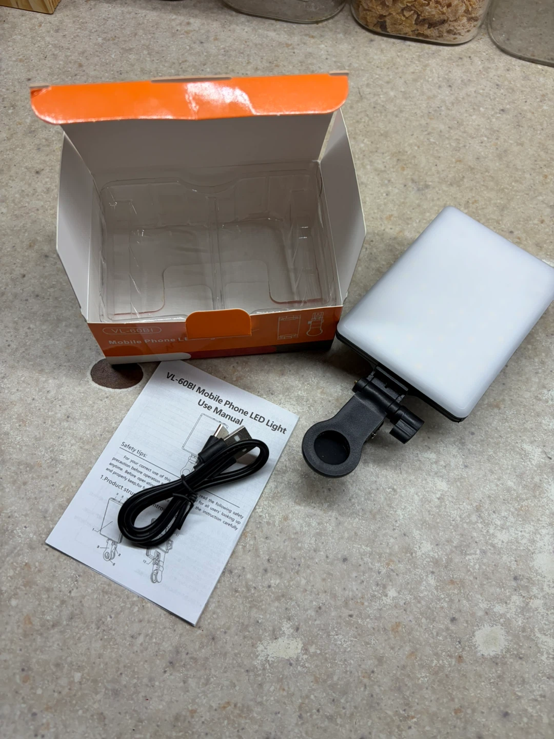 Mobile Phone LED Light VL-60BI - photo 2
