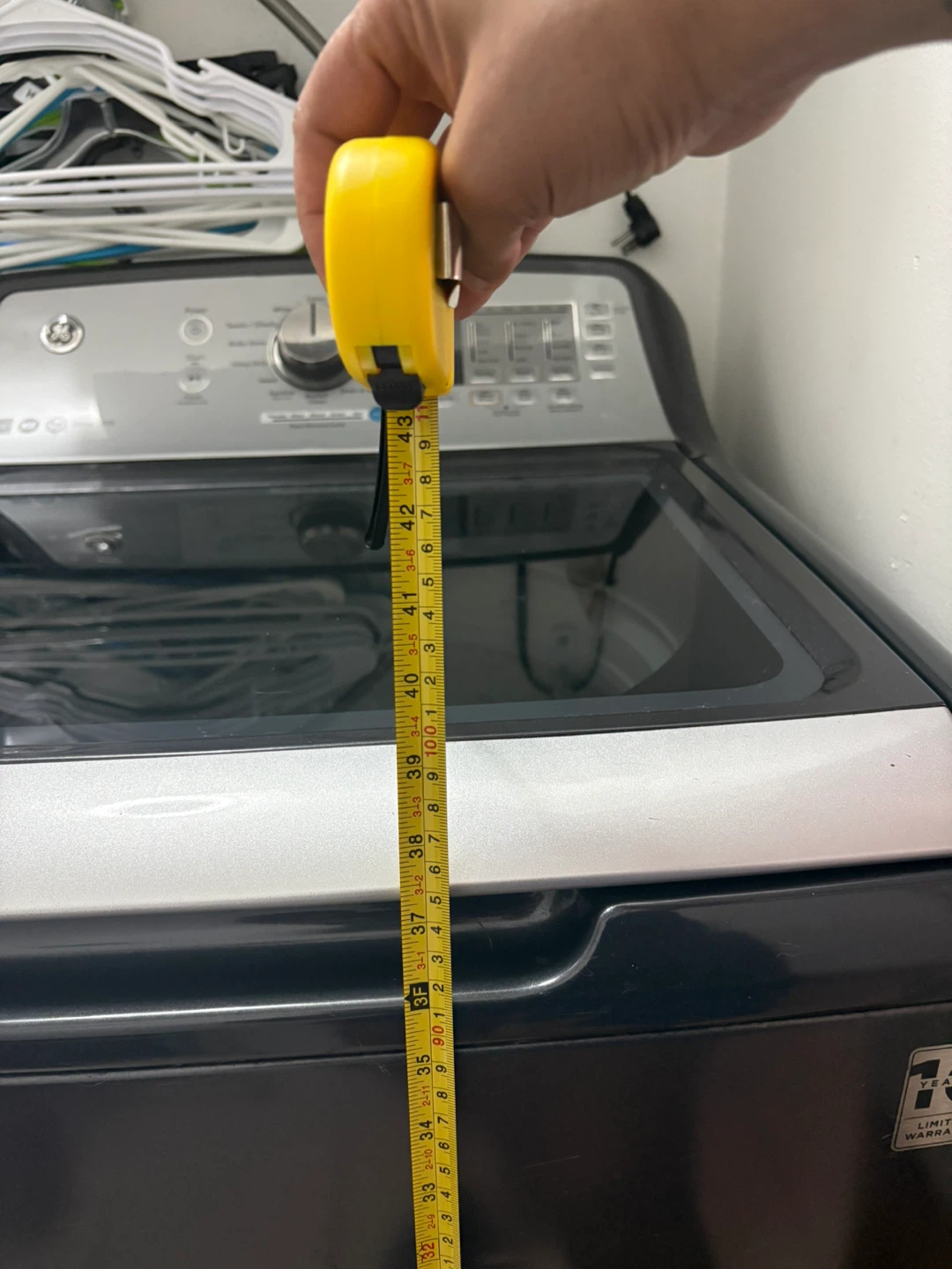 Moving Sale: Large GE Washer - photo 5