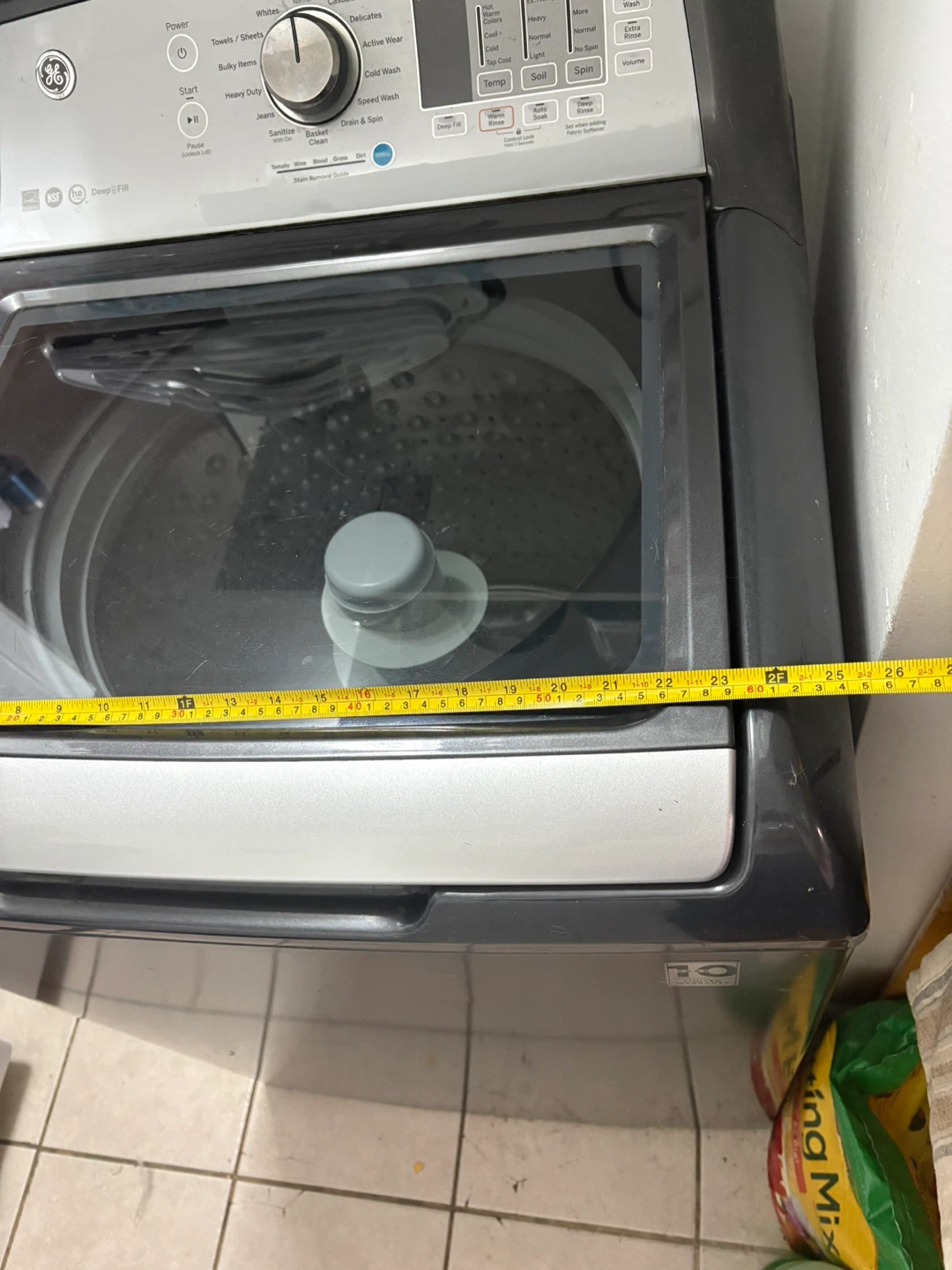 Moving Sale: Large GE Washer - photo 4